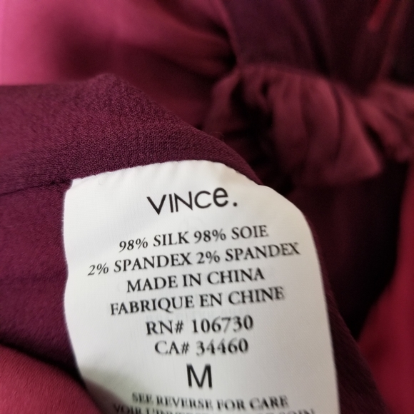 Vince size M silk dip dye dress - Picture 11 of 11